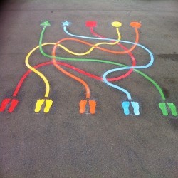 Thermoplastic Playground Markings in Fintry 12