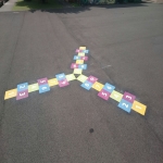 Traditional Playground Games Markings in Broad Oak 4