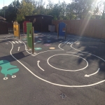 Traditional Playground Games Markings in Denton 12