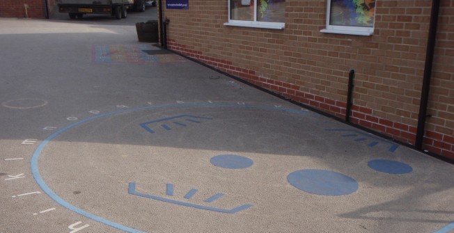 Playground Marking Removal in Upton