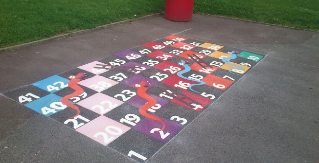Thermoplastic Board Games in Alderton