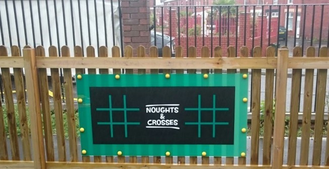 Wallboard Playground Panels in Acton Green