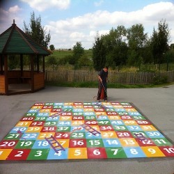 Early Years Floor Markings in Kingshill 8