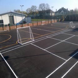 Tarmac Play Area Painting in Dykehead 11