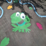 Playground Floor Markings in Upton 1