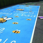 Playground Floor Markings in Hill End 3