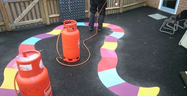 Plastic Play Surface Designs in Upton