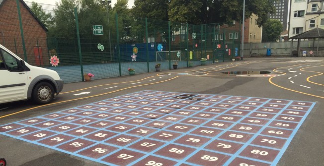 Playground Numbers Table in Woodside