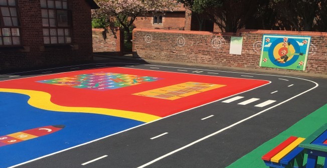 Painted Running Circuit in Bryn